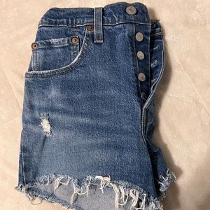 Levi denim shorts